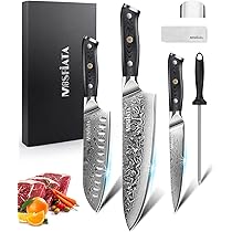 Amazon | MOSFiATA 包丁セット3点 - 【8