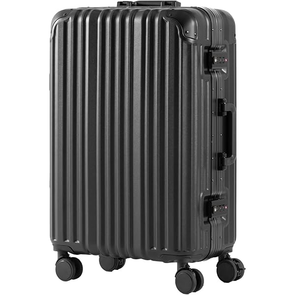 Amazon | [タンスのゲン] キャリーケース 高耐久×多機能 アルミ