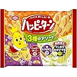 亀田製菓 ハッピーターン 3種のアソート 140g (レギュラー味、焼きとうもろこし味、ツンまろわさびマヨ味)