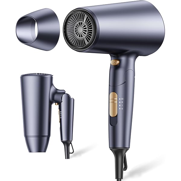 Amazon | ドライヤー 大風量 速乾 高濃度マイナスイオン 折り畳み式