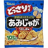 東ハト どっさりパックあみじゃがうましお味 105g×10袋
