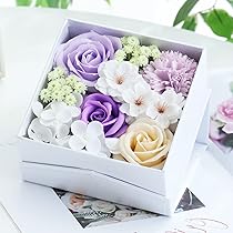 Amazon｜WEISHY 母の日のプレゼント ソープフラワー 造花