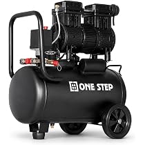 Amazon | 【静音、オイルレス、次世代コンプレッサー。】 ONE STEP