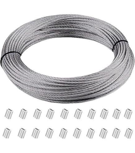 Amazon | 移動式クレーン ワイヤロープ ユニック・古河 IWRC6×WS 8mm