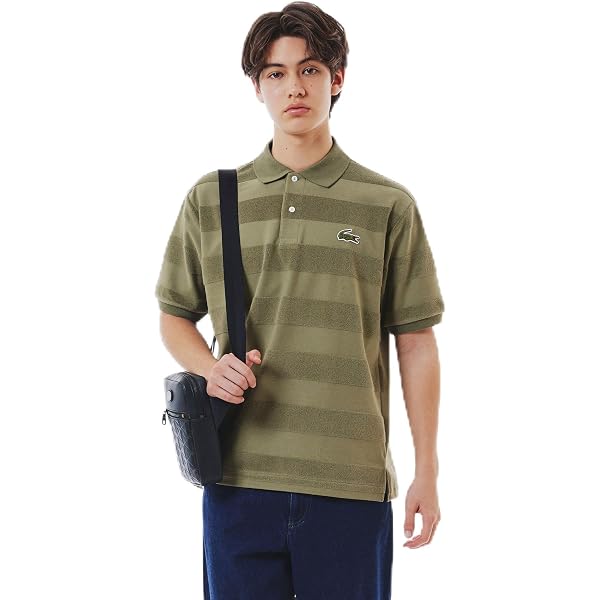 Amazon | ラコステ LACOSTE 半そでポロシャツ PH0447 SLIM FIT