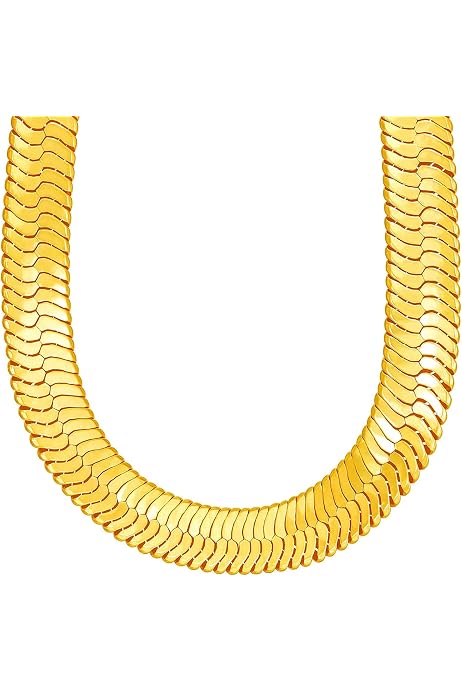 TUOKAY Big Heavy Herringbone Chain 