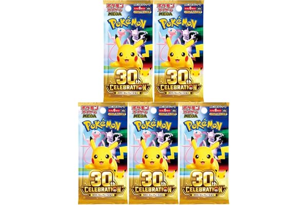 【5パックセット】 MEGA拡張パック「30th CELEBRATION」バラパック