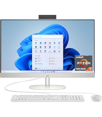 Amazon.co.jp: HP 27インチオールインワンデスクトップPC、FHD