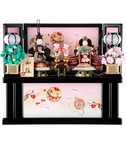Amazon | 久月official 雛人形 親王収納飾り 4HR-S51-Z | 収納飾り