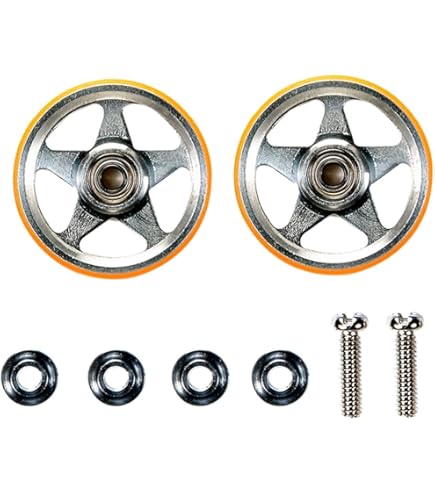 Amazon | タミヤ ミニ四駆特別企画商品 19mm プラリング付アルミ