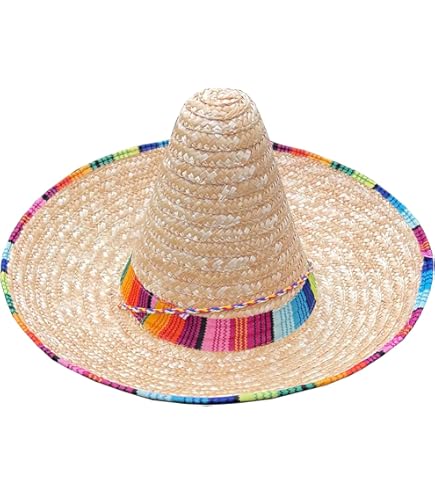 Amazon.co.jp: メキシカン ソンブレロ 帽子 大人用 セラペトリム