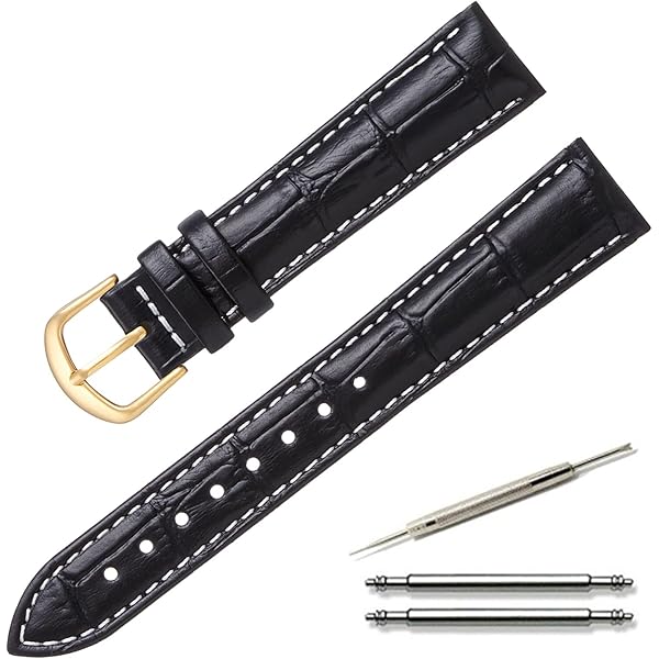 時計ベルト／クロコダイル／グレー系／18-14／ML Amazon | 日本製 18mm クロコダイル（ワニ革）時計ベルト