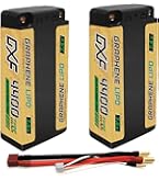 Amazon.co.jp: DXF 2S 7.6V 140C 4400mAh リポバッテリー LCG ハード