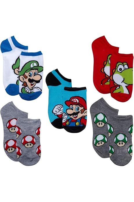 thumbnail interactive-video image 1 of Minecraft No Show Socks 10-Pack For Boys - Steve, Alex, Creeper Character Socks Toddler Size 7-10 1 of 10