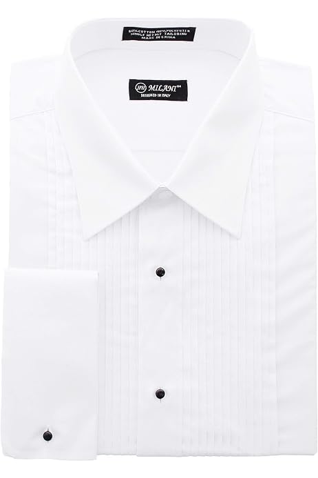 Tuxedo Shirt With French Cuffs 