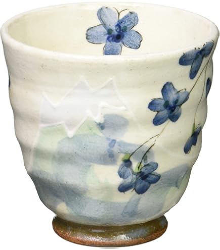 Amazon | 京焼清水焼 平安 助田正山 桜小紋湯呑 桜詰 助田穂山の三男