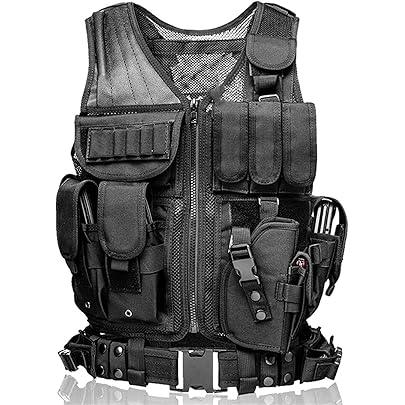 Amazon.co.jp: 【TERA】タクティカルベスト サバイバル サバゲ― V1