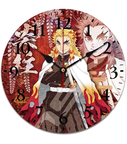 Amazon.co.jp: 鬼滅の刃[壁掛け時計]ウォールクロック/A柄 少年