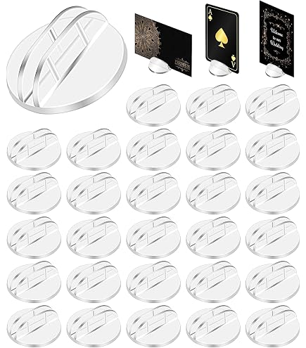 Amazon.co.jp: SANJAOYEE カードスタンド アクリル 30個 19mm角 高さ