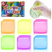 Amazon | ストレスキューブ スクイーズストレスボール 6個パック