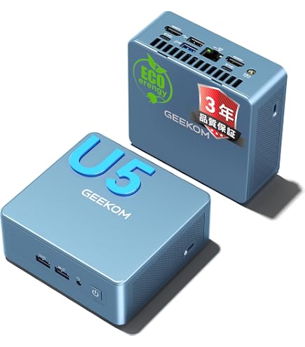 Amazon.co.jp: GEEKOM IT12 Mini PC、Intel Ultra 5 125U、16GB DDR5