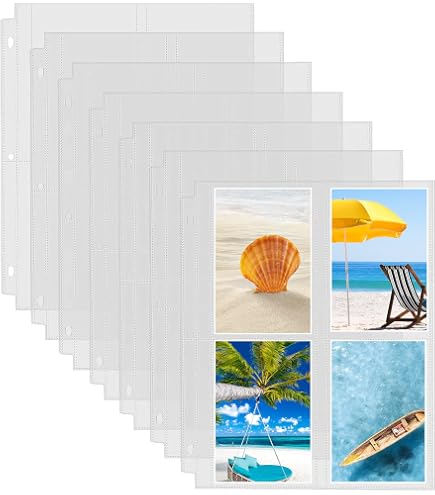 200 Pack Sheet Protectors – 11x8.5 Clear Page Sleeves For 3-Ring Binders, Top Loading - View #3