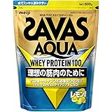 ザバス(SAVAS) アクア ホエイプロテイン100 レモン風味 800g 明治