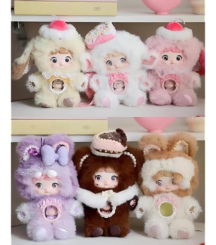 Amazon.co.jp: Nommi 一口甜心 スイートハート ぬいぐるみ うさぎ 2点