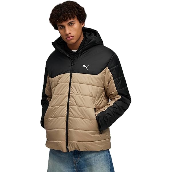 Amazon | [PUMA] ブルゾン ジャケット 防風 保温モノグラム ダウン