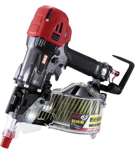 MAX　高圧　HN-50N3(D)-G クールグレー Amazon | マックス MAX 高圧コイルネイラ HN-50N3(D)-G クールグレー