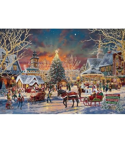 Amazon.co.jp: 【日本製】 ビバリー 1000ピースジグソーパズル サンタ