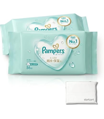 Amazon.co.jp: 【おしりふき】パンパース 肌へのいちばん 672枚(56枚