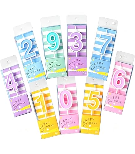 Amazon.co.jp: 誕生日キャンドル84点セット 数字30個 バースデー