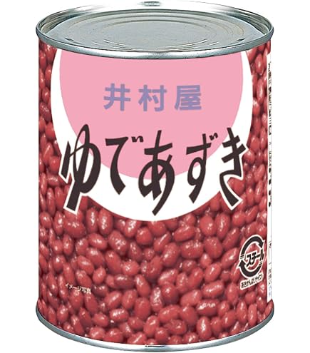 Amazon | 井村屋 ゆであずき2号缶 1000g | 井村屋 | 豆の缶詰・瓶詰 通販
