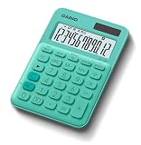 カシオ カラフル電卓 ミントグリーン 12桁 ミニジャストタイプ MW-C20C-GN-N