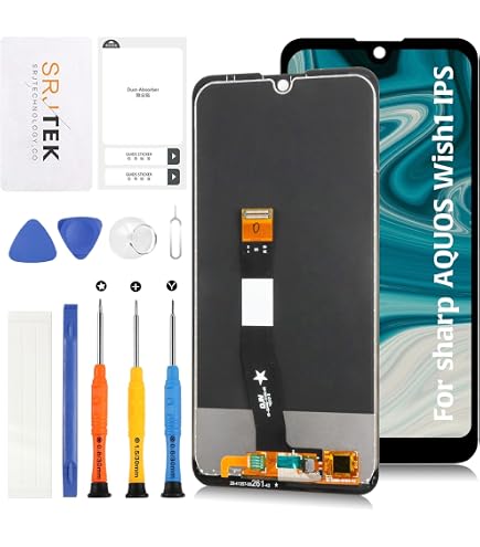 Amazon.co.jp: SRJTEK For Sharp AQUOS Wish 液晶パネル シャープ