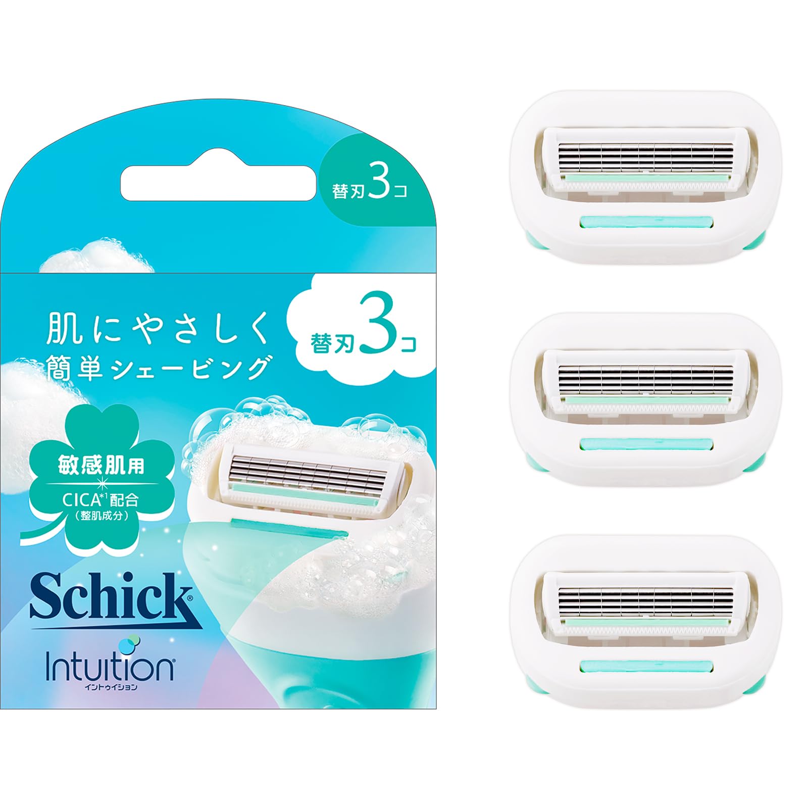 Schick(シック) イントゥイション 敏感肌用 替刃: 保湿ソープの溶解は懸念点か? — 購入すべきか?
