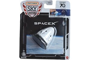Matchbox Sky Busters Spacex プレイマット付き