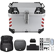 リアボックス バイク用リアボックス 大容量 62Lトップケース バイクボックス リアボックス バイク用リアボックス 大容量 トップケース 62ℓ