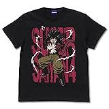 コスパ ドラゴンボールGT 超サイヤ人4 孫悟空 Tシャツ BLACK Lサイズ 綿製