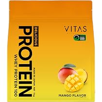 Amazon | VITAS (バイタス) ホエイ プロテイン 100 マンゴー風味 Amazon | VITAS (バイタス) ホエイ プロテイン 100 マンゴー風味