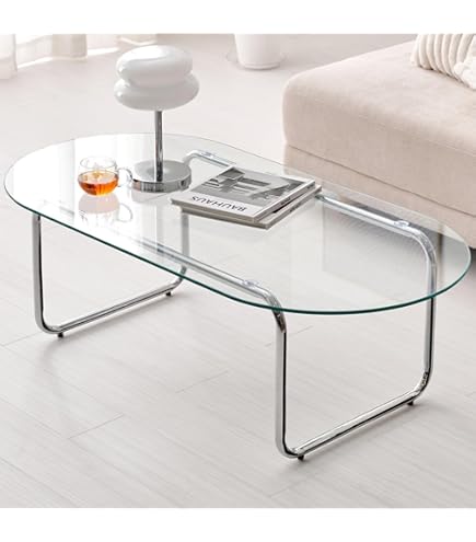 【新品】Roomnhome ボートテーブル（ガラス × スチール）120cm Amazon.co.jp: 【Roomnhome】ボートガラステーブル 幅120cm