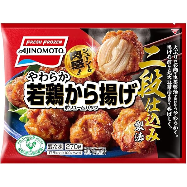 Amazon | [冷凍] 味の素 ザ☆から揚げ 270gX5個 | Ajinomoto | 冷凍