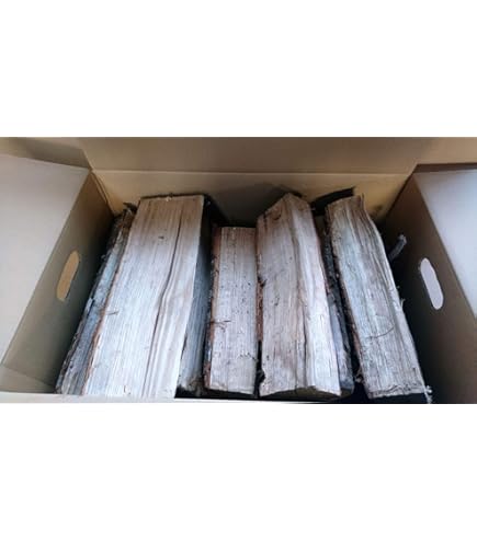 Amazon | ナラ薪100%【岩手県産】 安全高品質な天然乾燥薪 長さ30cm