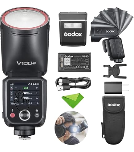Amazon | 【Godox正規代理店】Godox V100 V100-O 100Ws