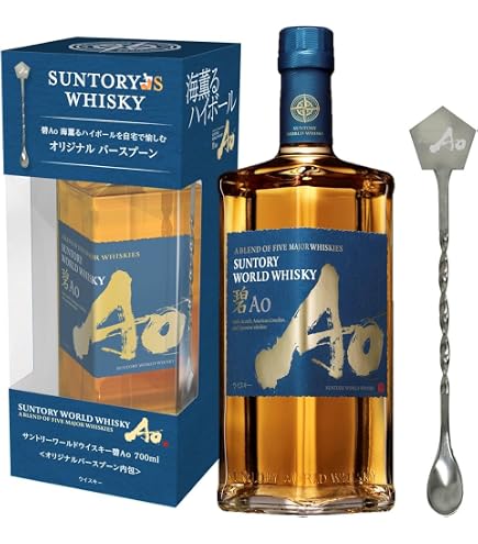 SUNTORY WORLD WHISKY 碧 Ao & HAKUSHU セット Amazon.co.jp: サントリー ワールドウイスキー 碧 アオ Ao 美濃焼釉十
