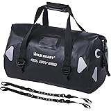 WILD HEART Waterproof Bag Duffel Bag 40L 66L 100L with Welded Seams Shoulder Straps, for Kayaking, Camping, Boating,Motorcycl