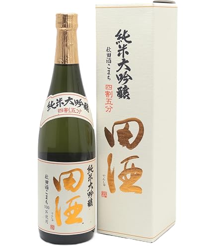 Amazon.co.jp: 田酒 純米大吟醸 四割五分 改良信交 720ml 西田酒造