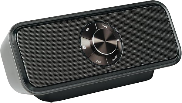 パイオニア(Pioneer) デスクトップ ゲーミングスピーカー 5.1ch/7.1chサラウンド スピーカー サウンドテクター コンパクトフロントスピーカー LEDサウンドセンシングメーター(特許出願中)搭載、PC/PS5/PS4/Switch/Xbox Series X/USB/HDMI/Bluetooth モニター下部設置 TQ-FG3000 - 1