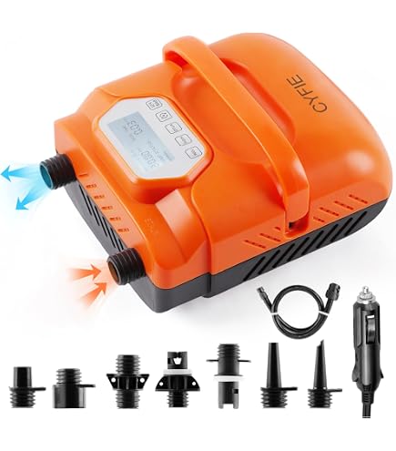 Amazon.co.jp: OutdoorMaster Shark 2 高圧 SUPポンプ 電動エアポンプ